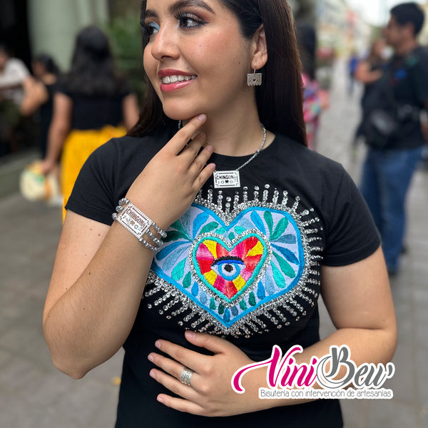 Juego de Papel Picado Corazón