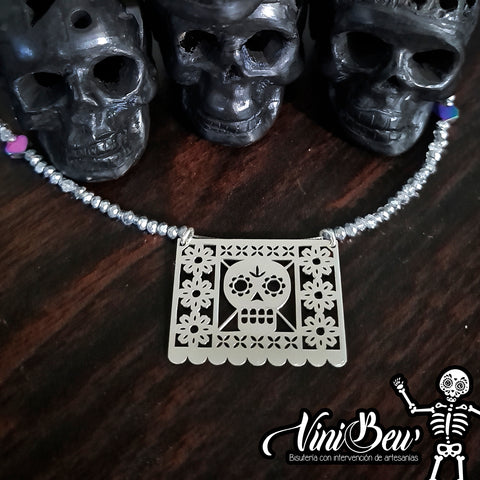 Papel Picado Calavera