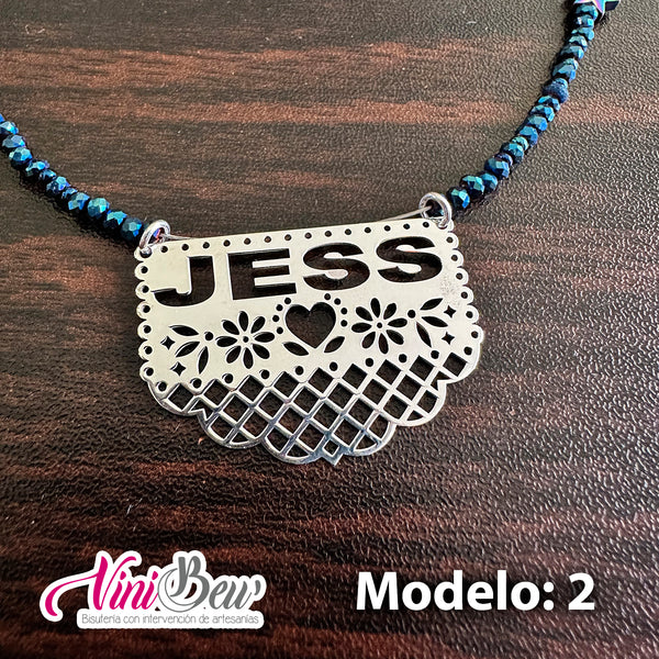 Papel Picado Personalizado Plata