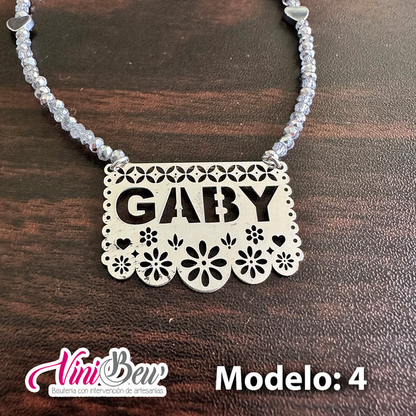 Papel Picado Personalizado Plata