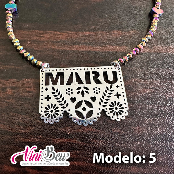 Papel Picado Personalizado Plata