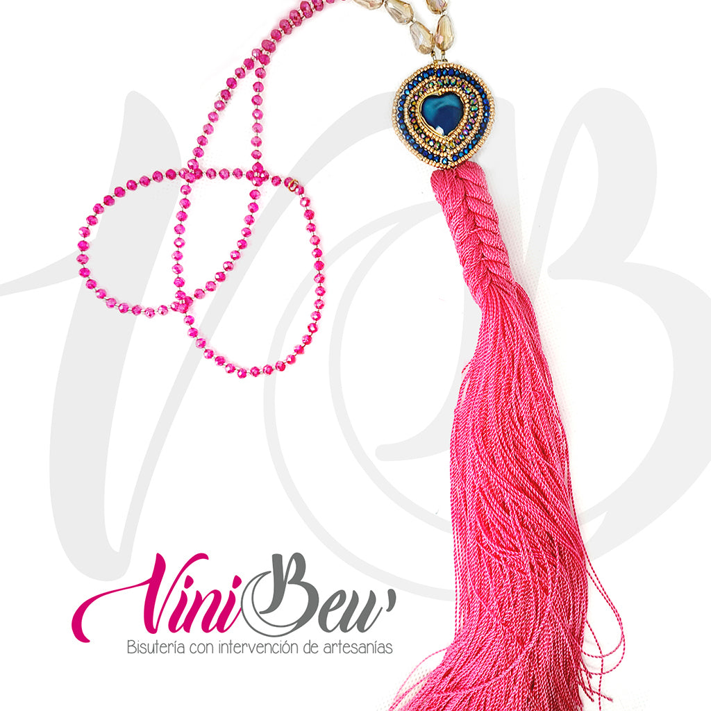 Collar Yalalag Rosa