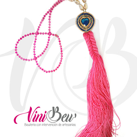 Collar Yalalag Rosa