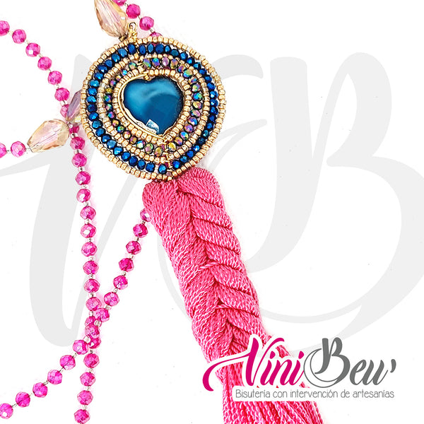 Collar Yalalag Rosa