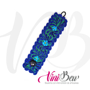 Brazalete Bordado